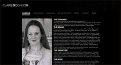 Desktop Screenshot of claireoconnor.com